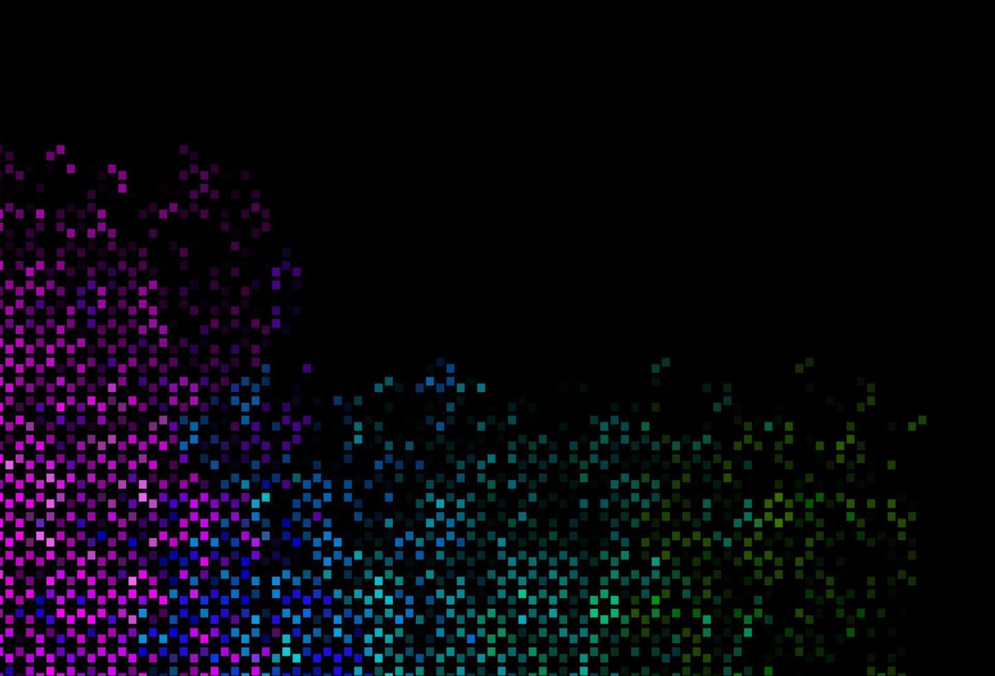 Dark Multicolor, Rainbow vector backdrop with lines, rectangles.