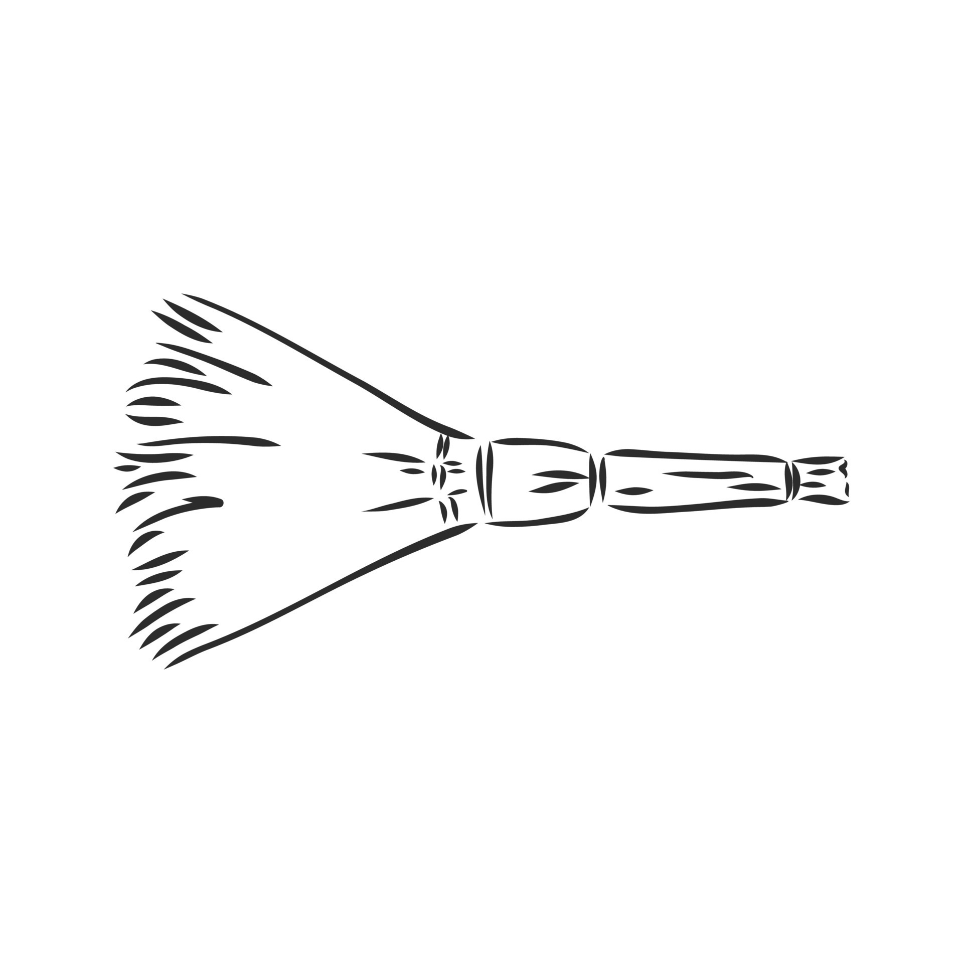 broom vector sketch 17050191 Vector Art at Vecteezy