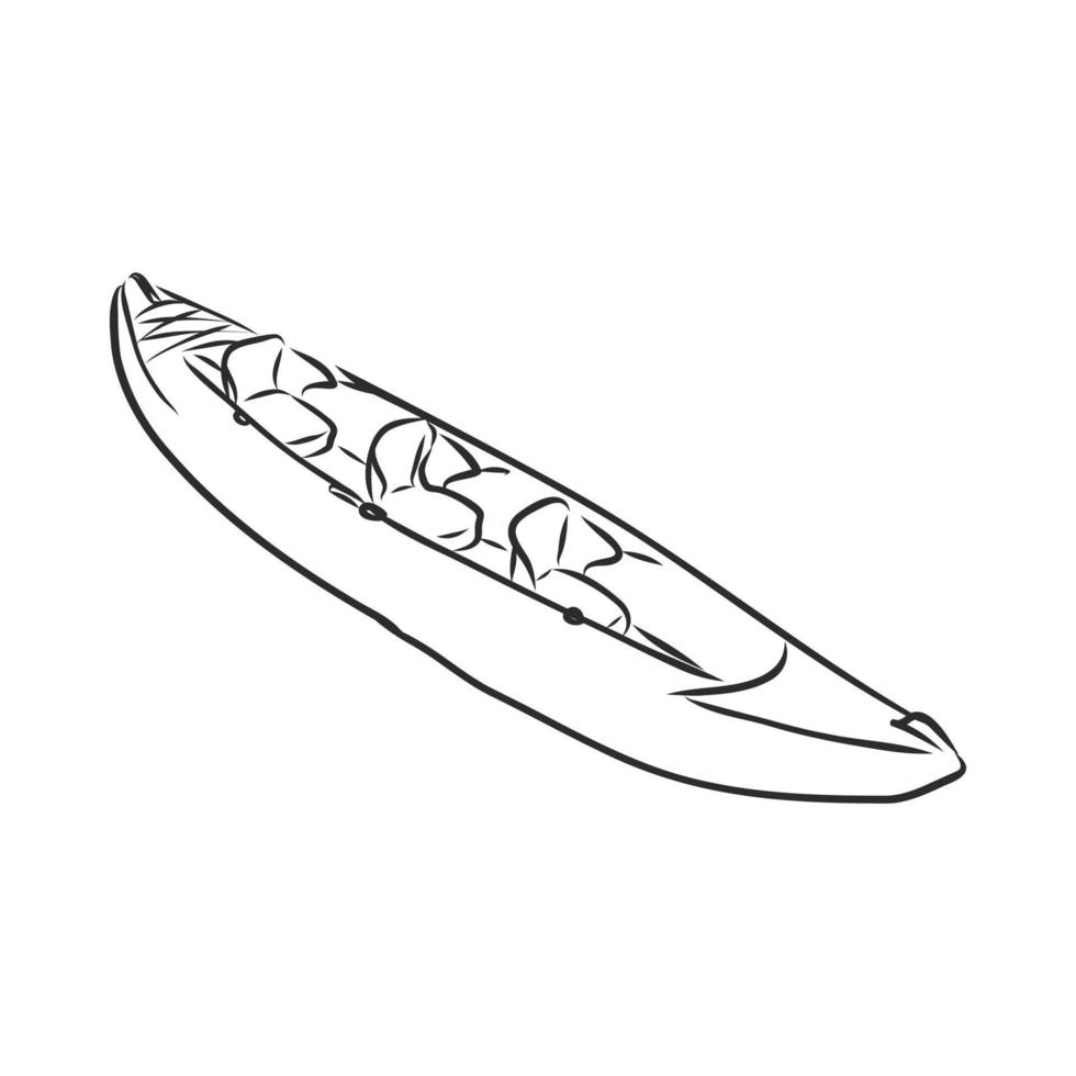 boating vector sketch