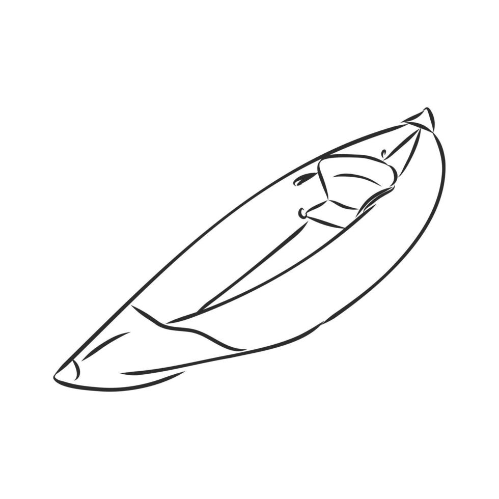 boating vector sketch