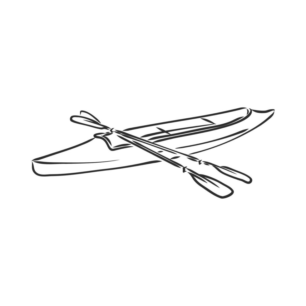 boating vector sketch