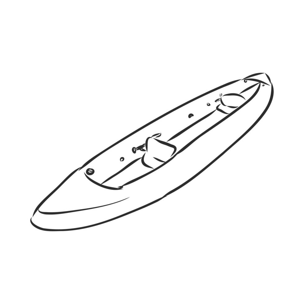 boating vector sketch