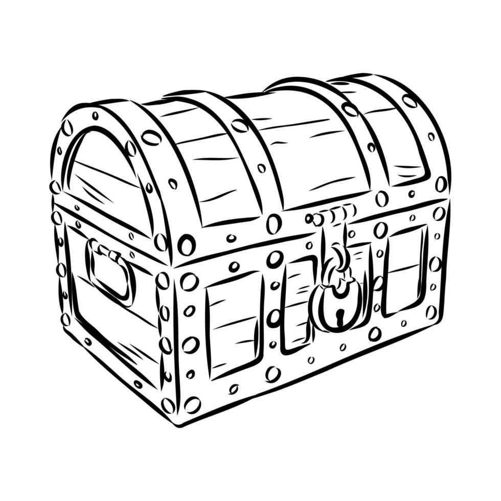 chest vector sketch