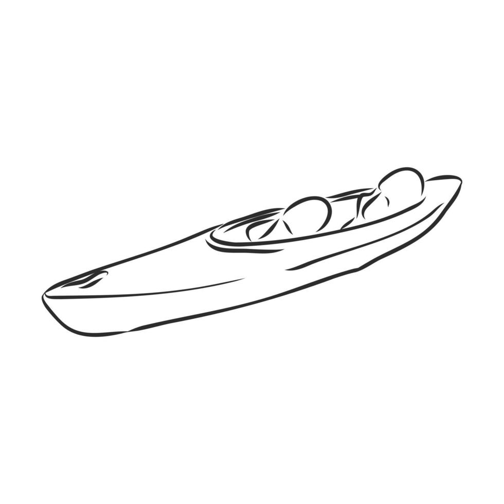 boating vector sketch