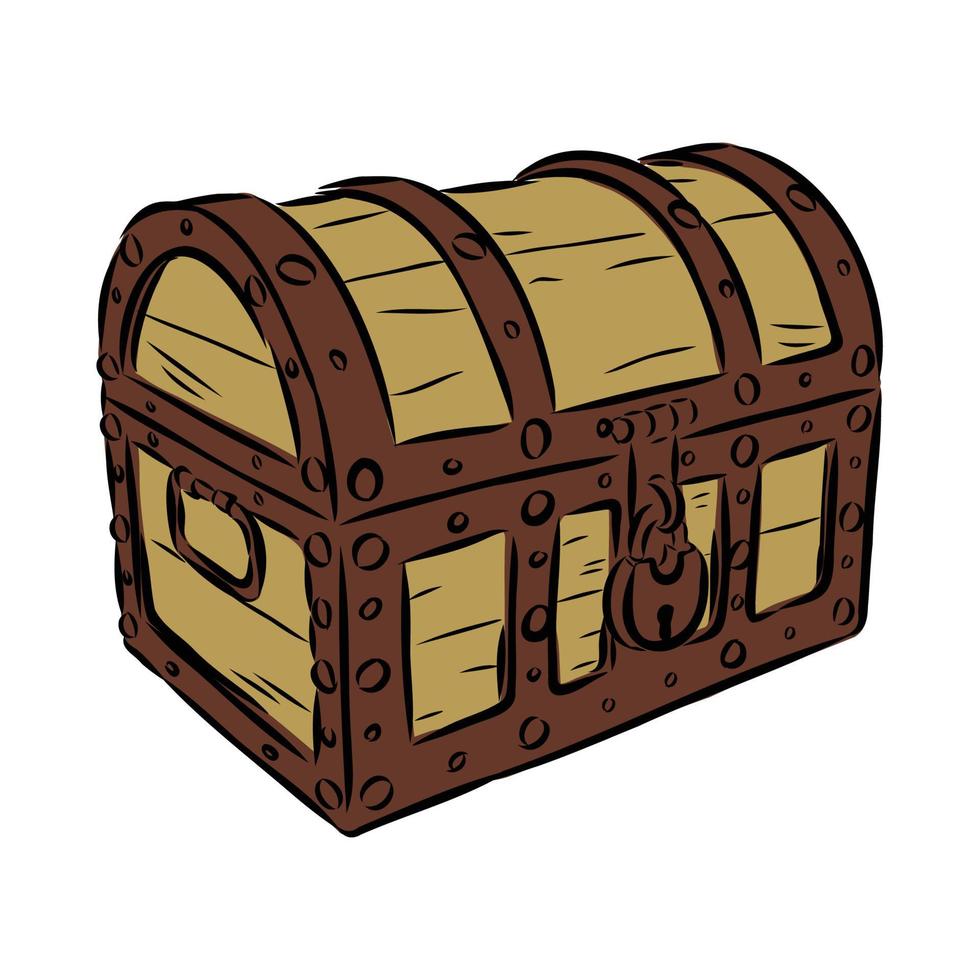 chest vector sketch