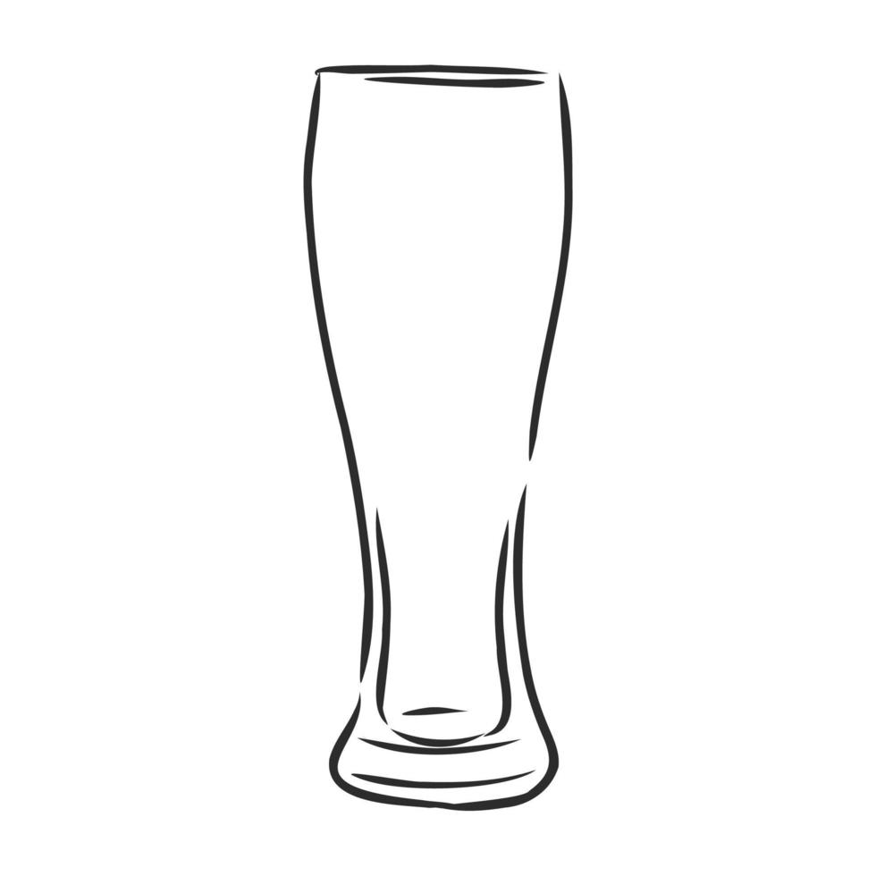 glass vector sketch