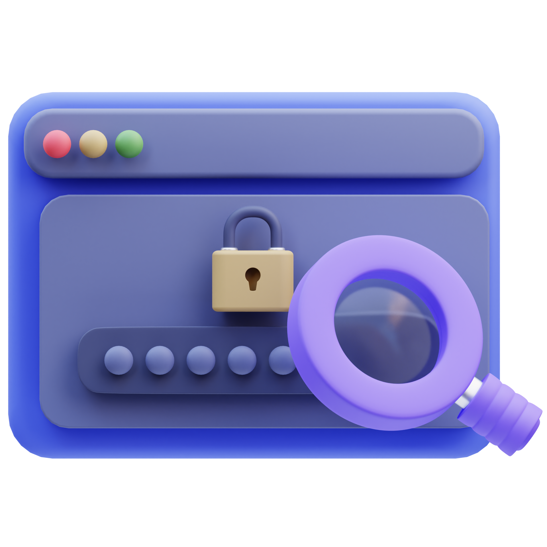 3d Illustration Internet Security encrypt password 17051819 PNG