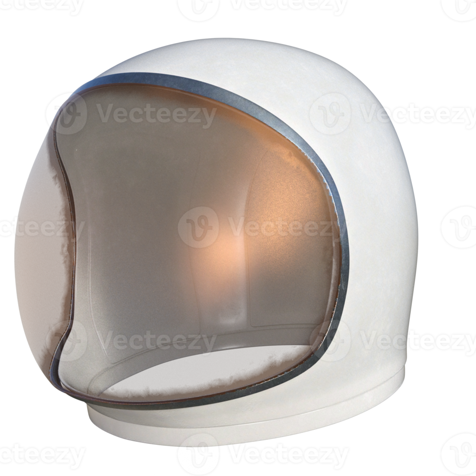 The astronaut in outer space custom set 3d rendering png