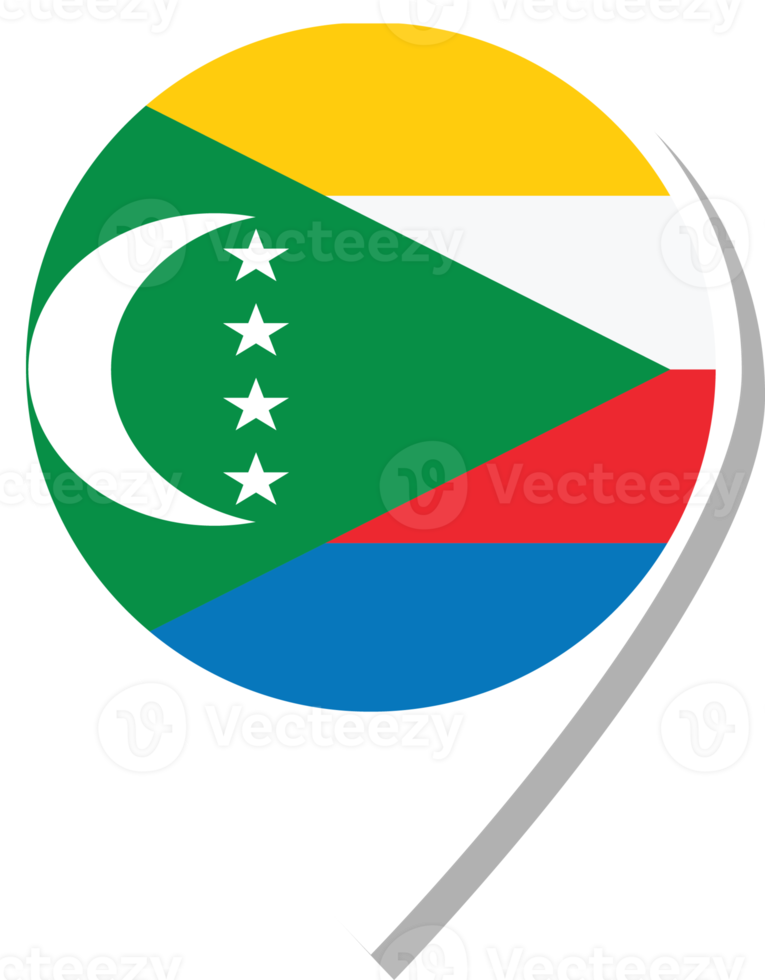 Comoros flag check-in icon. png
