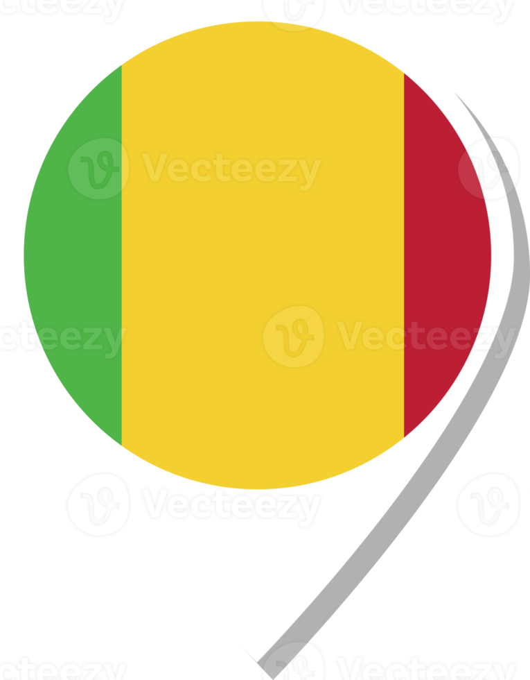 Mali flag check-in icon. png