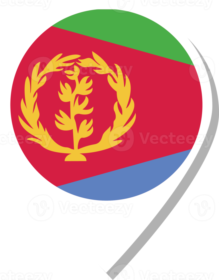 Eritrea flag check-in icon. png