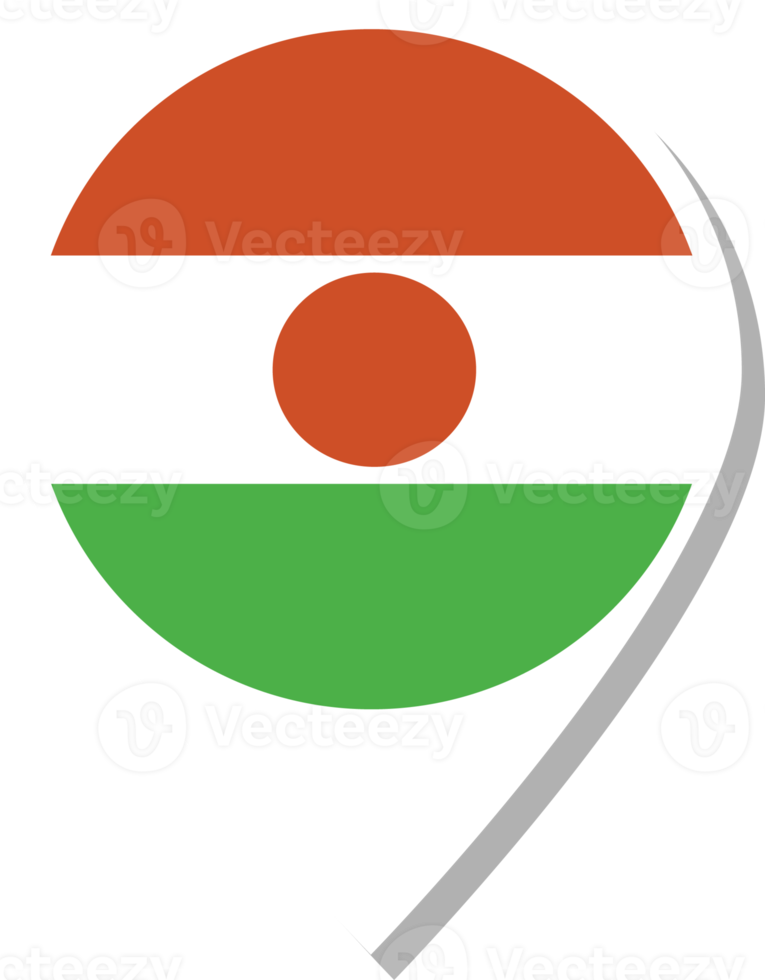 Niger flag check-in icon. png