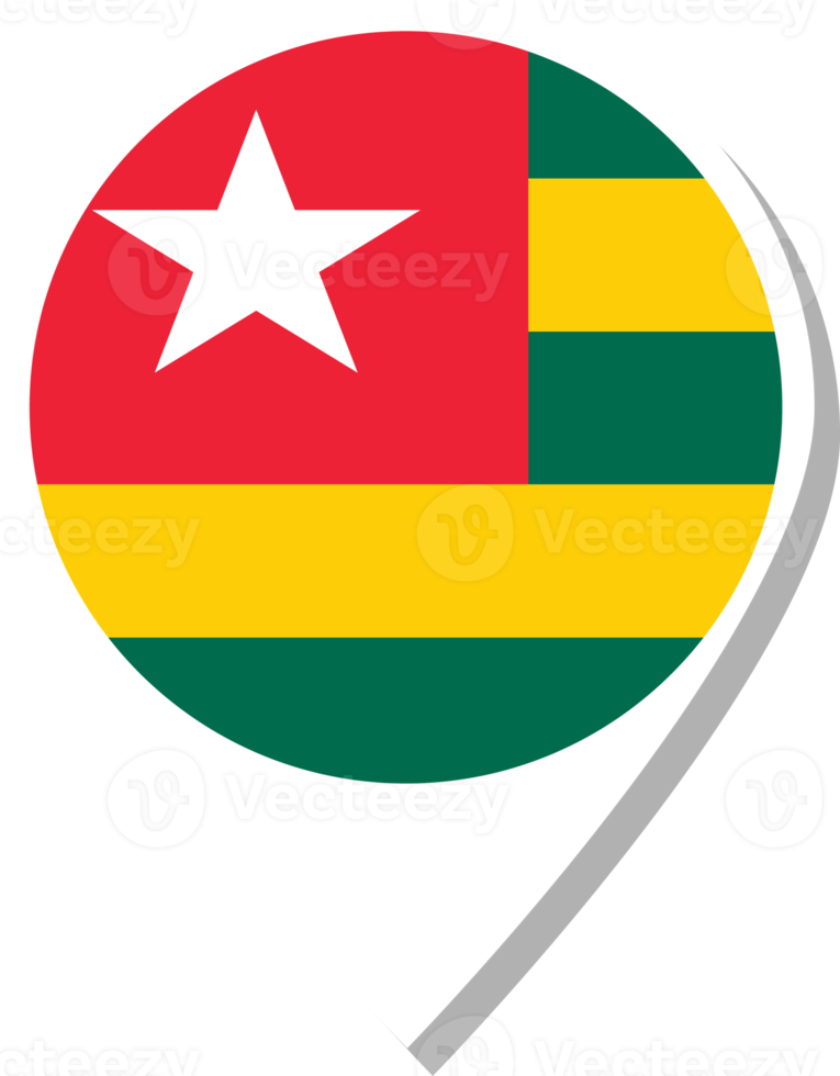 Togo flag check-in icon. png