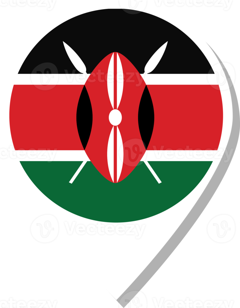 Kenya flag check-in icon. png