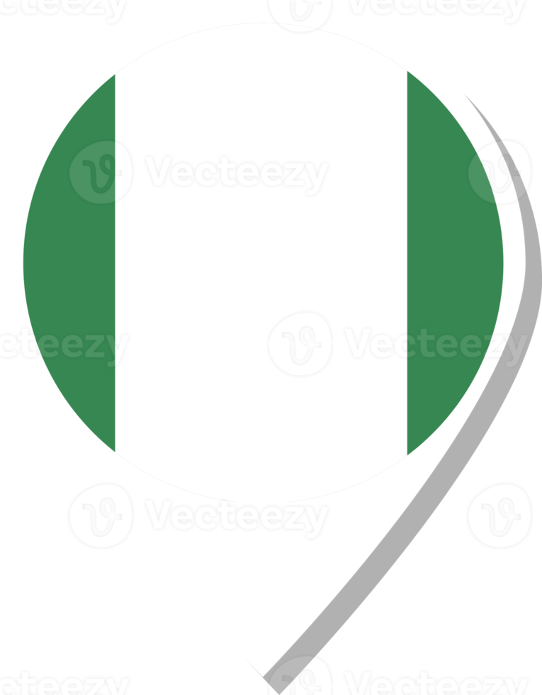 Nigeria flag check-in icon. png