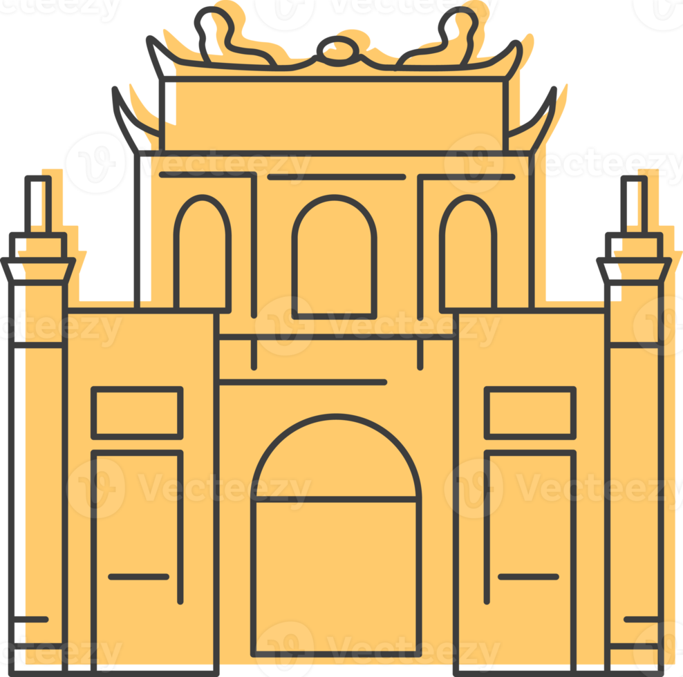Hoan Kiem Lake icon, Vietnam flat icon. png