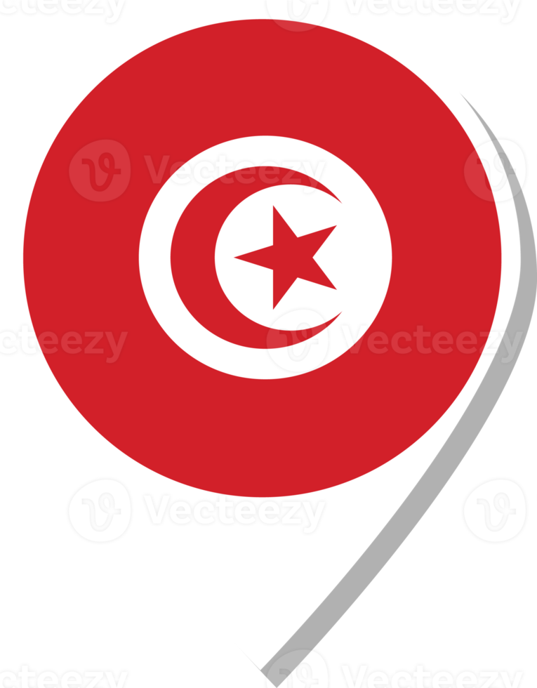 Tunisia flag check-in icon. png
