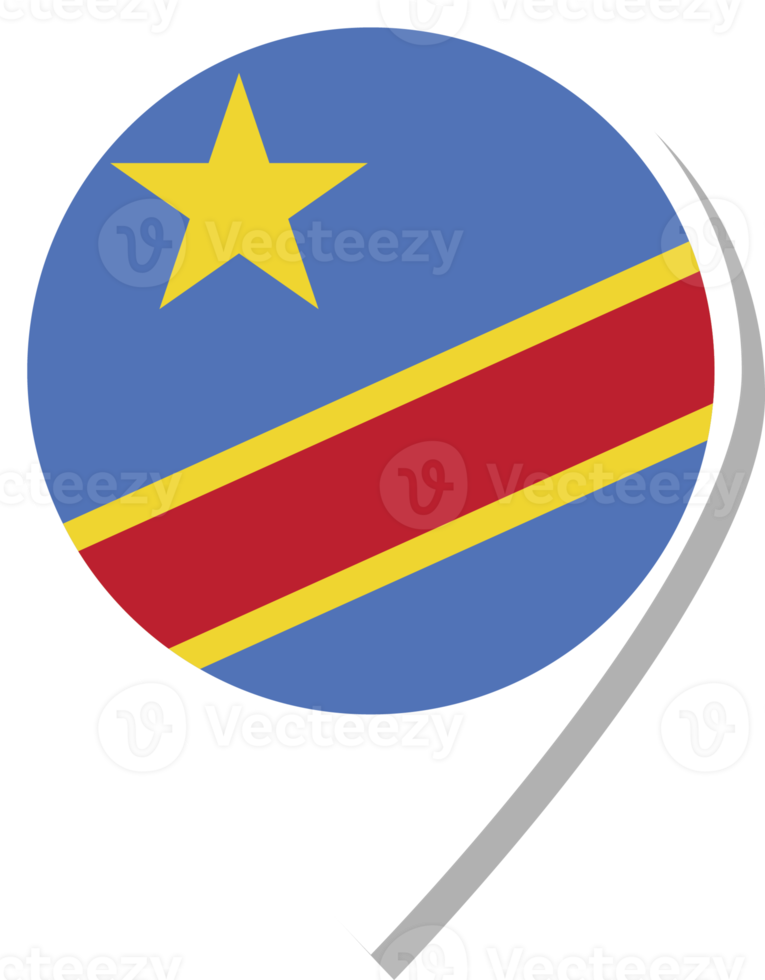 Republic of the Congo flag check-in icon. png