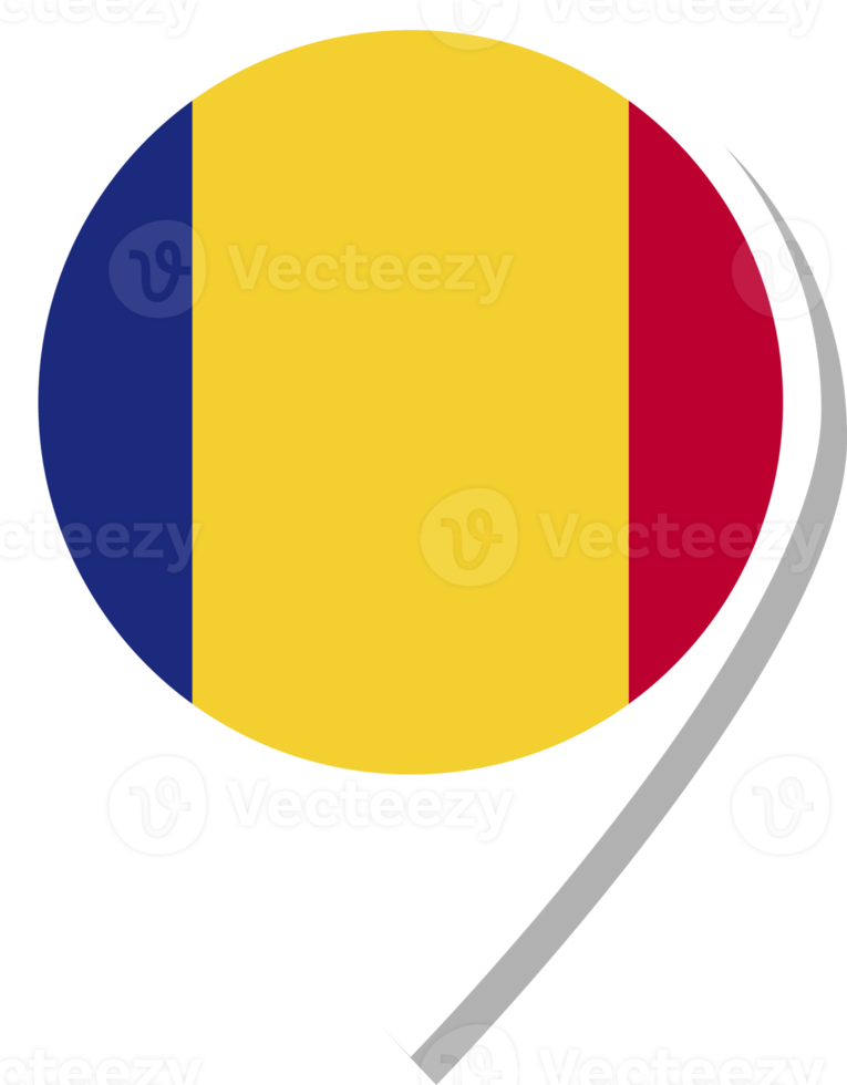 Chad flag check-in icon. png