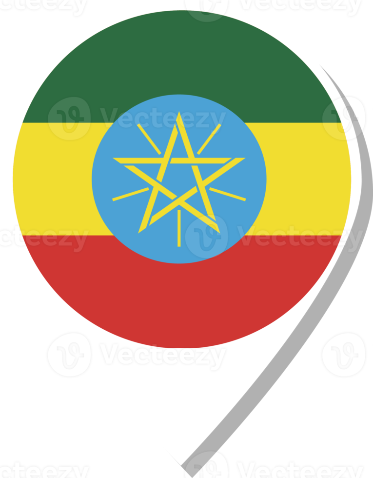 Ethiopia flag check-in icon. png