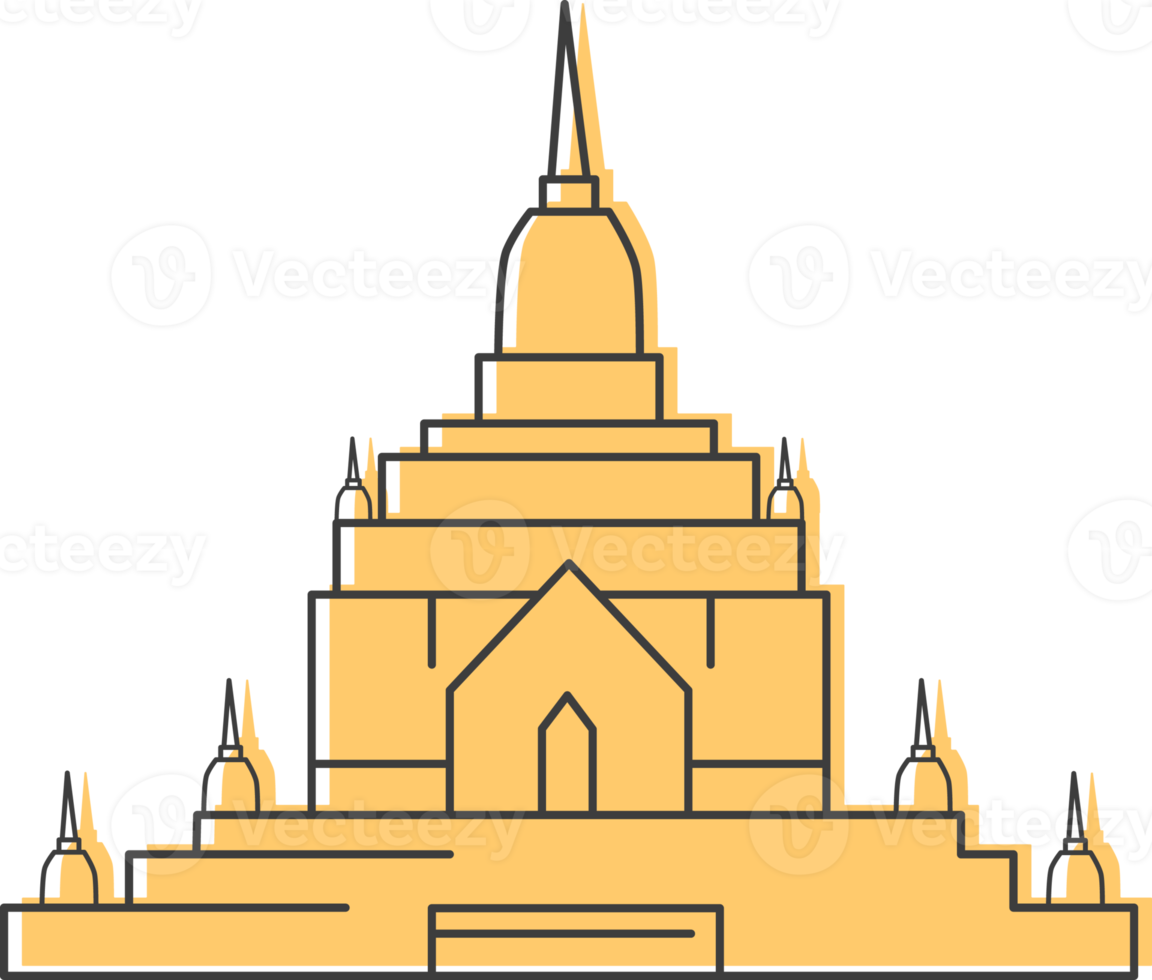 Dhammayangyi Temple icon, Myanmar flat icon. png