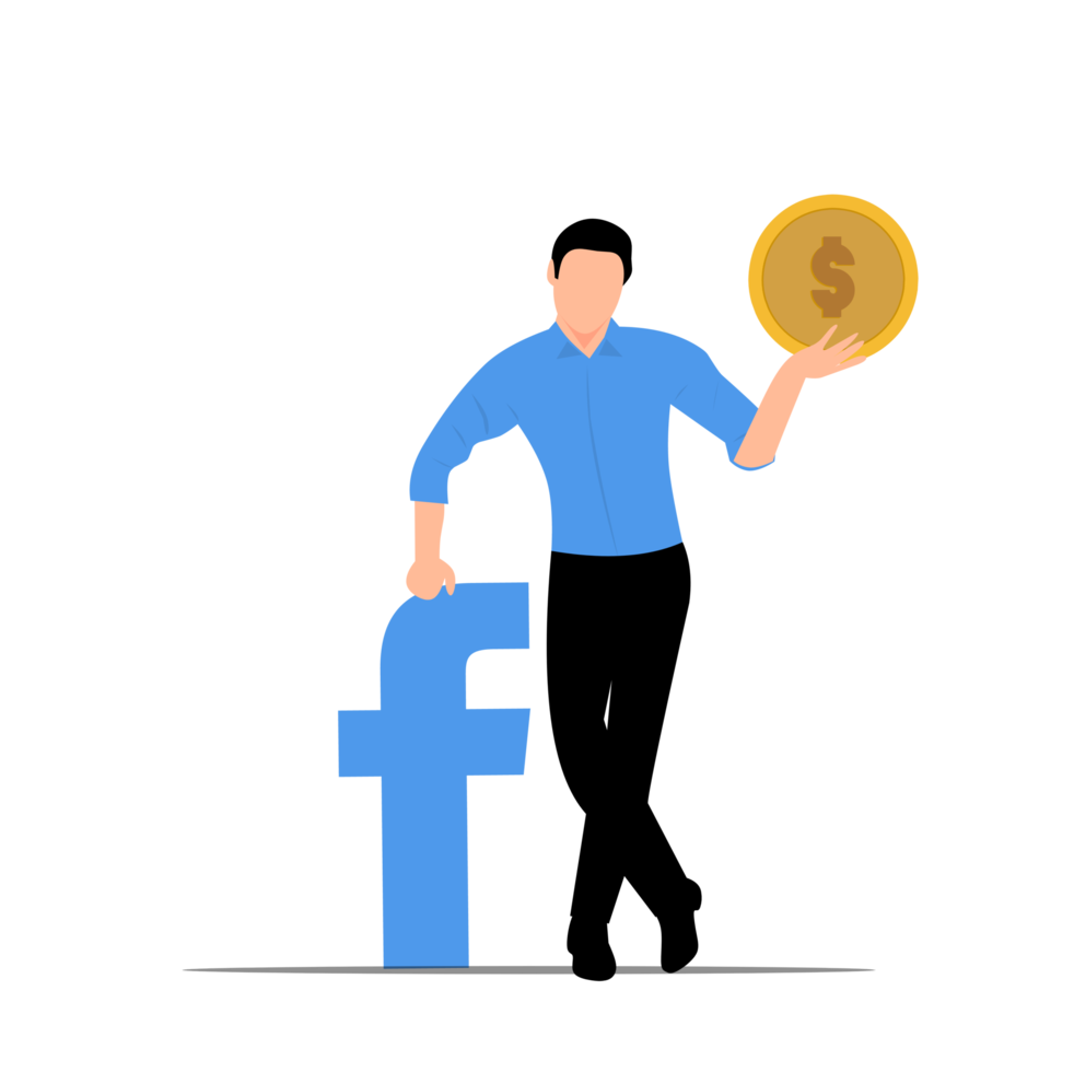 Facebook content creator and Facebook monetization png