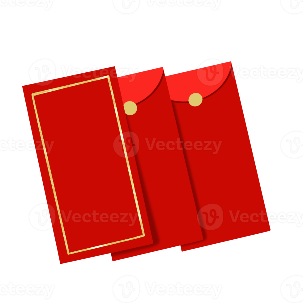 pacchetto rosso del capodanno cinese png