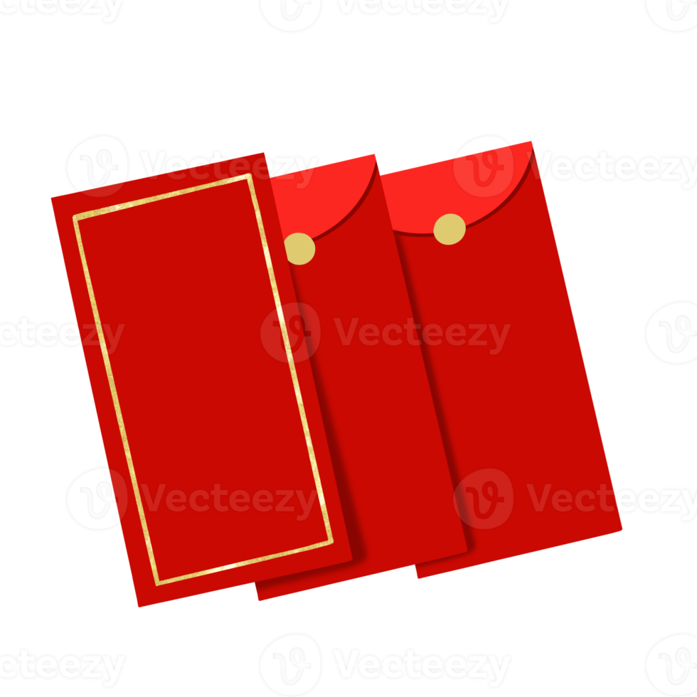 chinesisches neues jahr rotes paket png