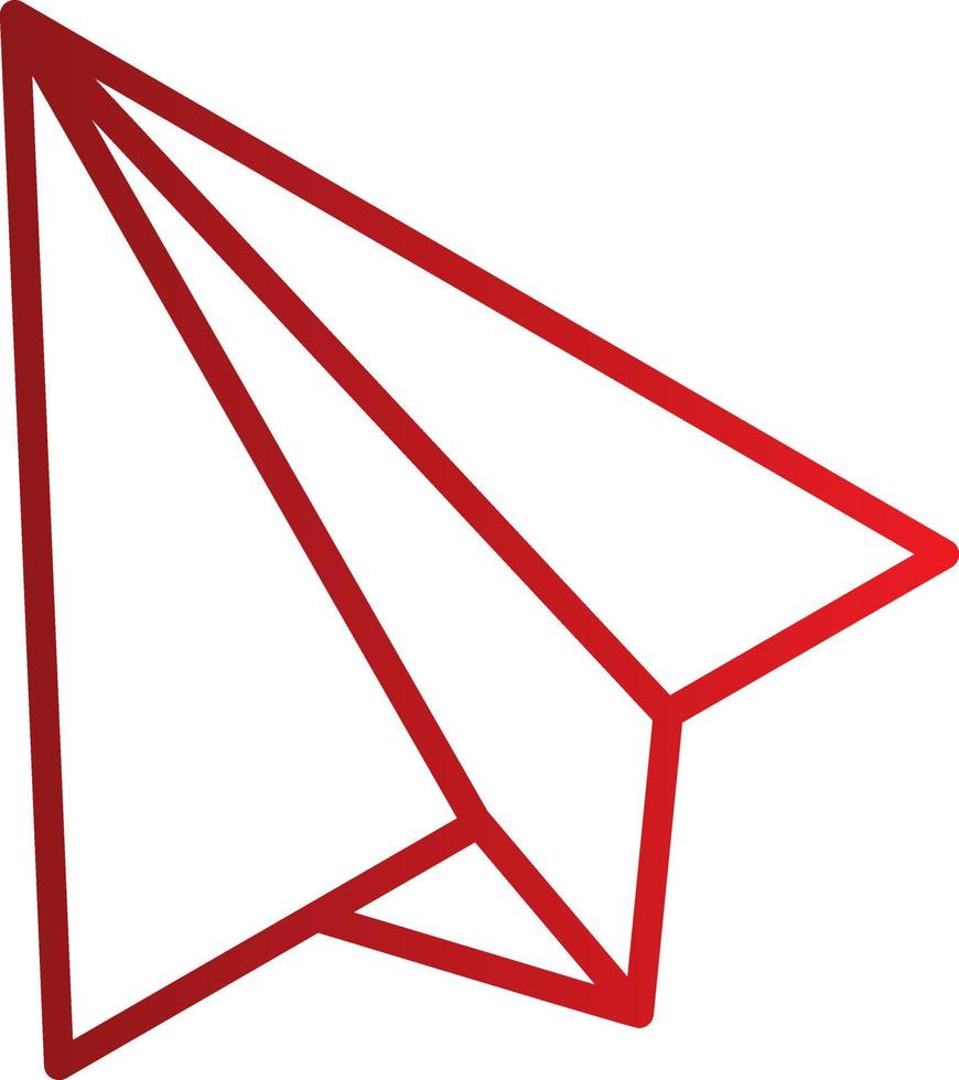 Paper Plane Vector Icon
