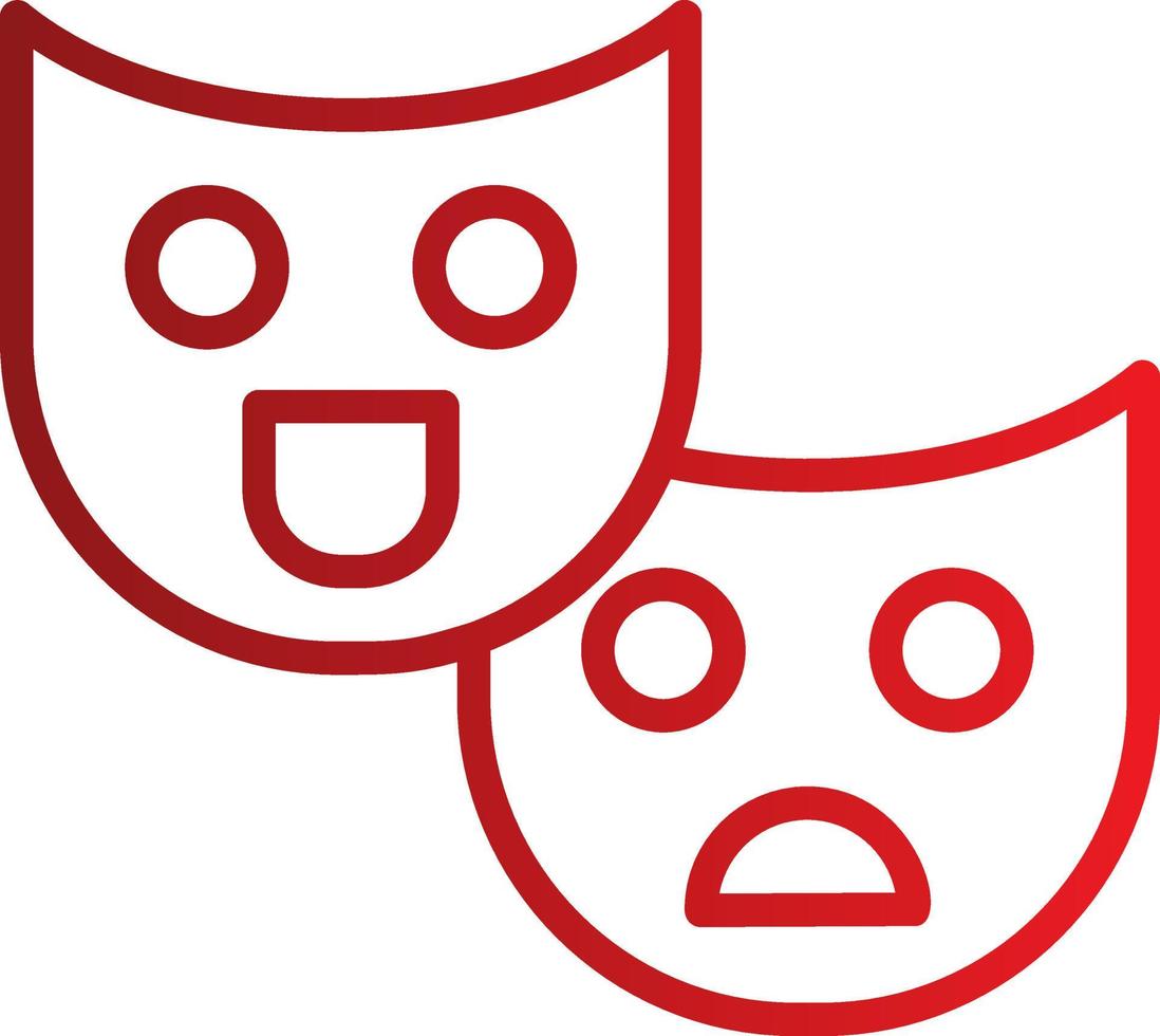 icono de vector de teatro