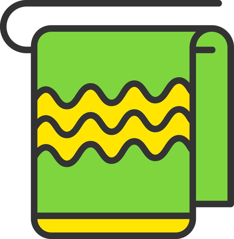 Towel Vector Icon