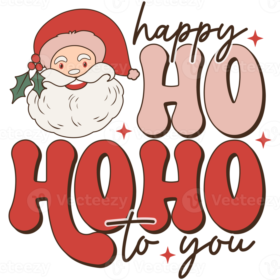 Retro-Weihnachtsmann png