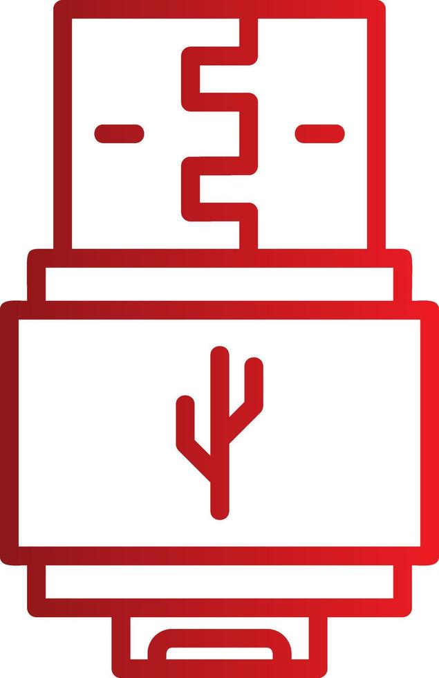 Usb Flash Drive Vector Icon