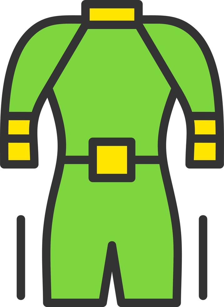 Wetsuit Vector Icon
