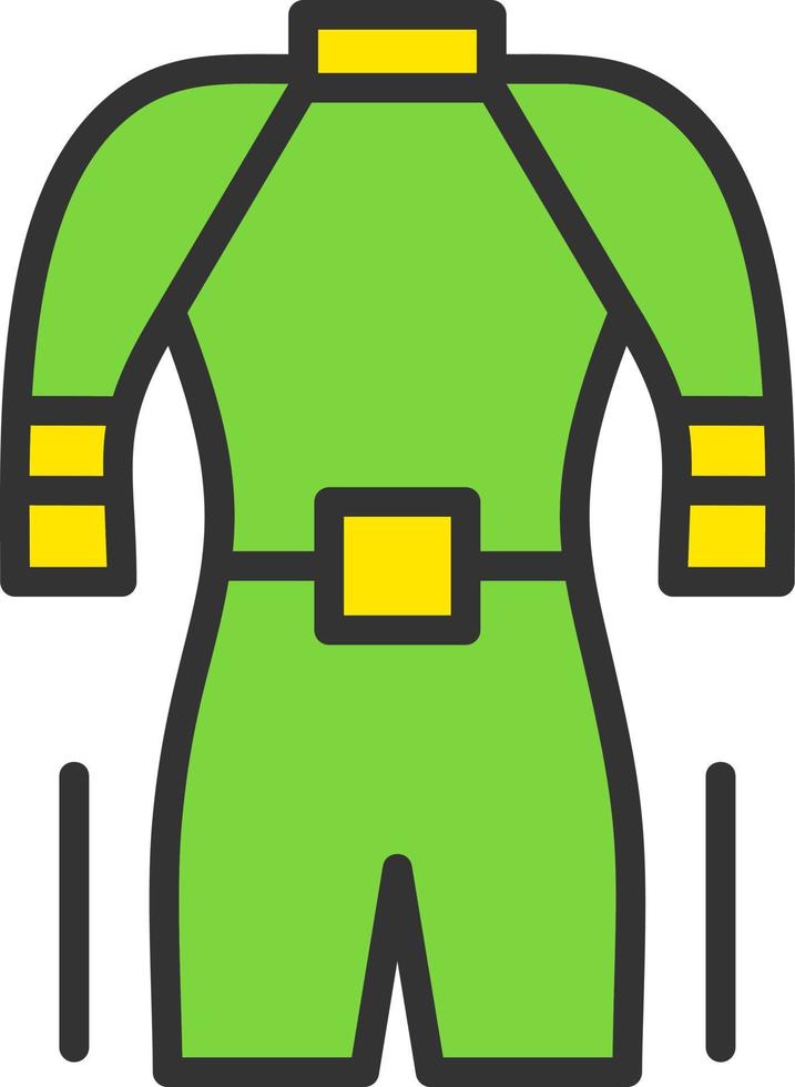 Wetsuit Vector Icon