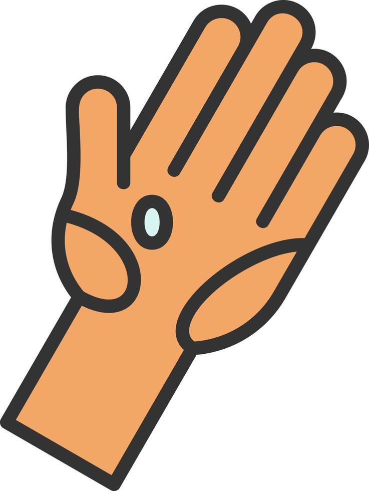 Dirty Hand Vector Icon