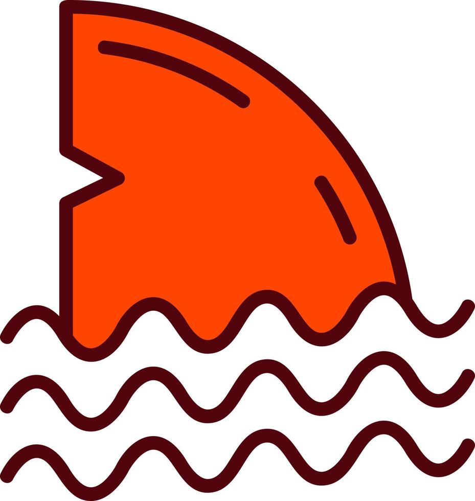 Fin Vector Icon