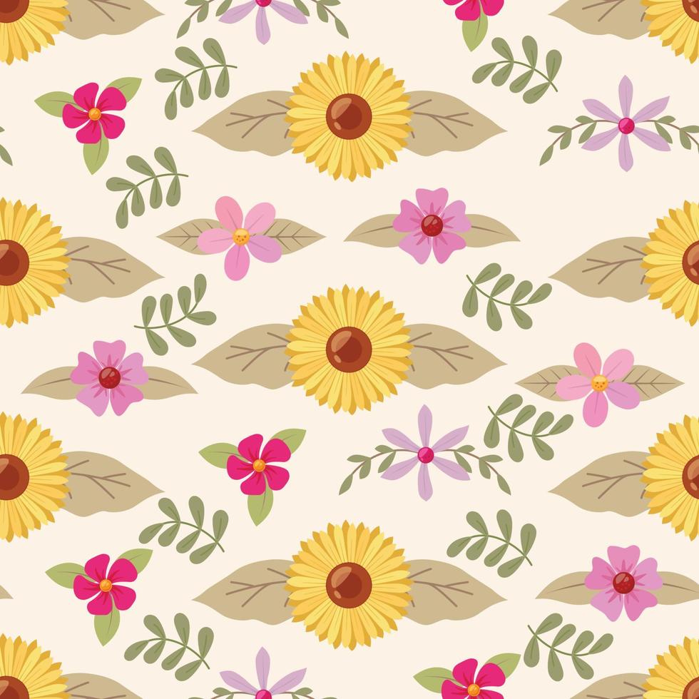 Floral Seamless Pattern vector