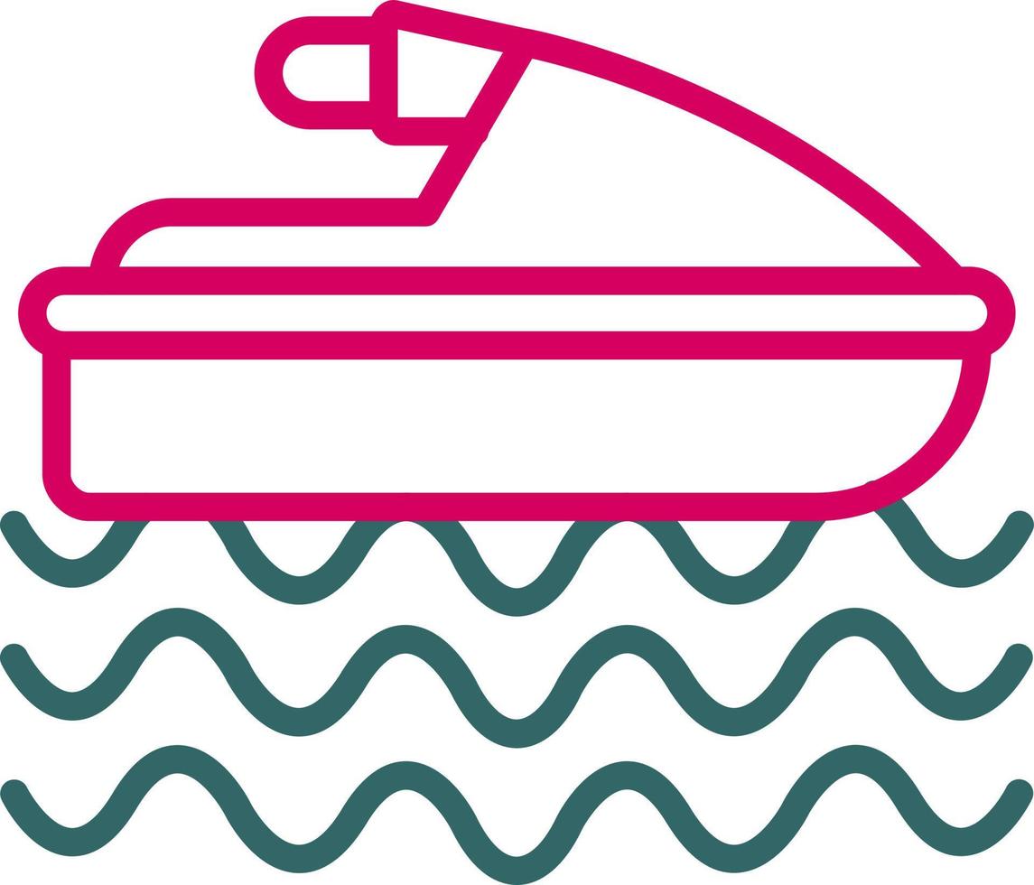 Jet Ski Vector Icon