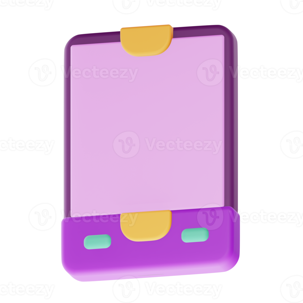 3D Render Smartphone Icon png