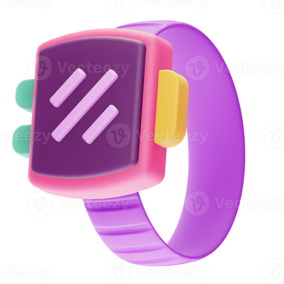 3D Render Smartwatch Icon png