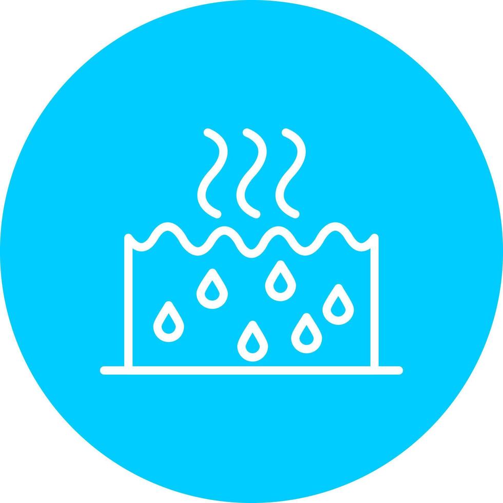 Hot Water Vector Icon