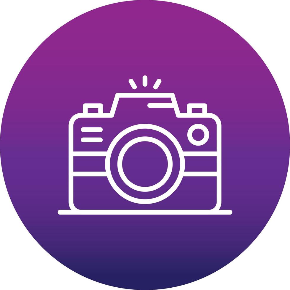 icono de vector de camara