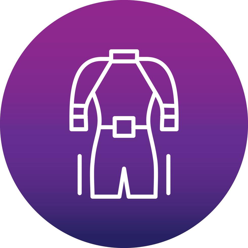 Wetsuit Vector Icon