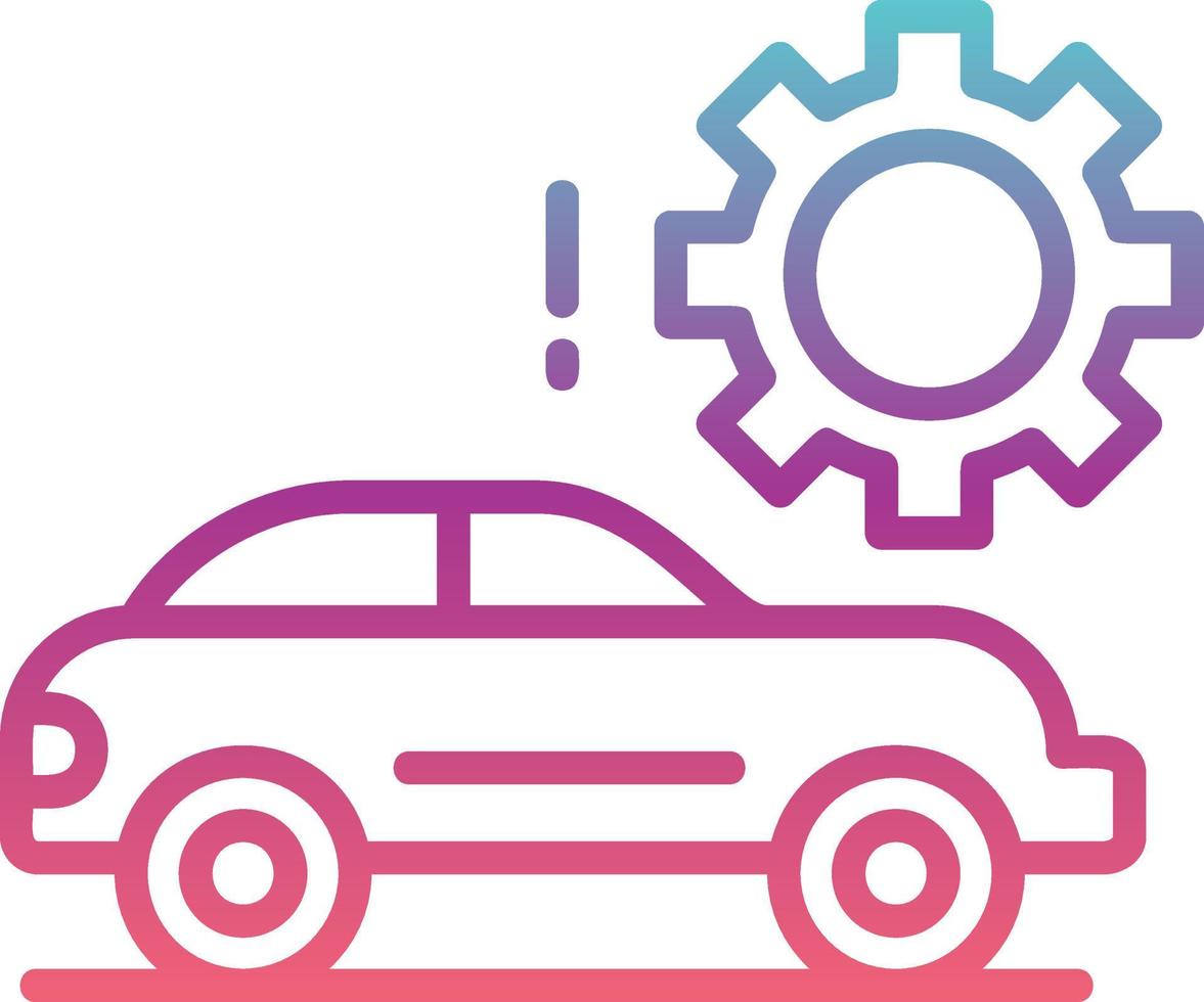 Car Setting Vector Icon