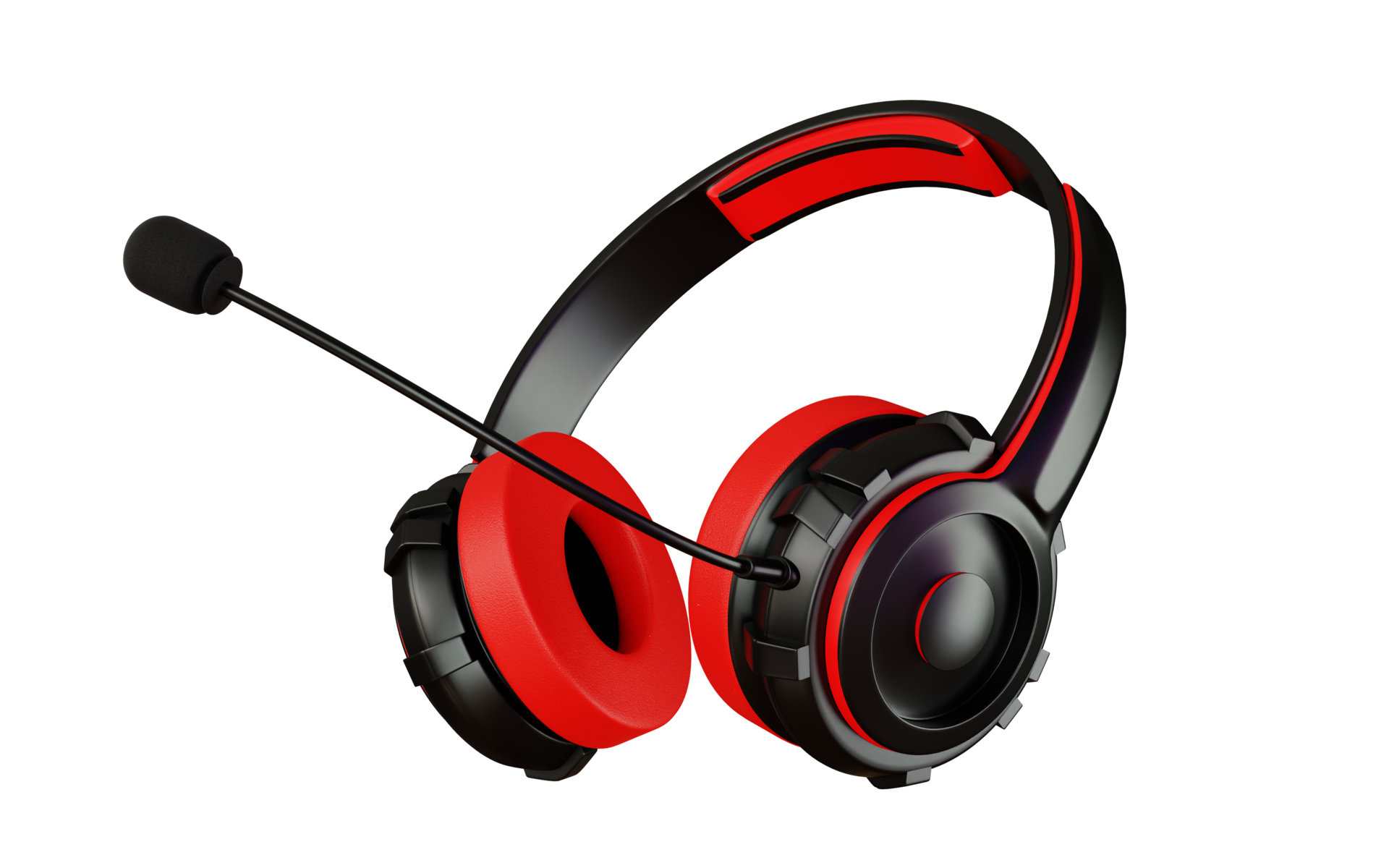 Headphones design 3d rendering for product mockup 17054098 PNG