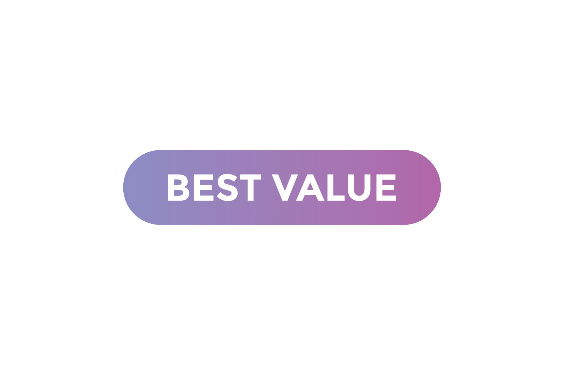 Best value button web banner templates. Vector Illustration 17055577