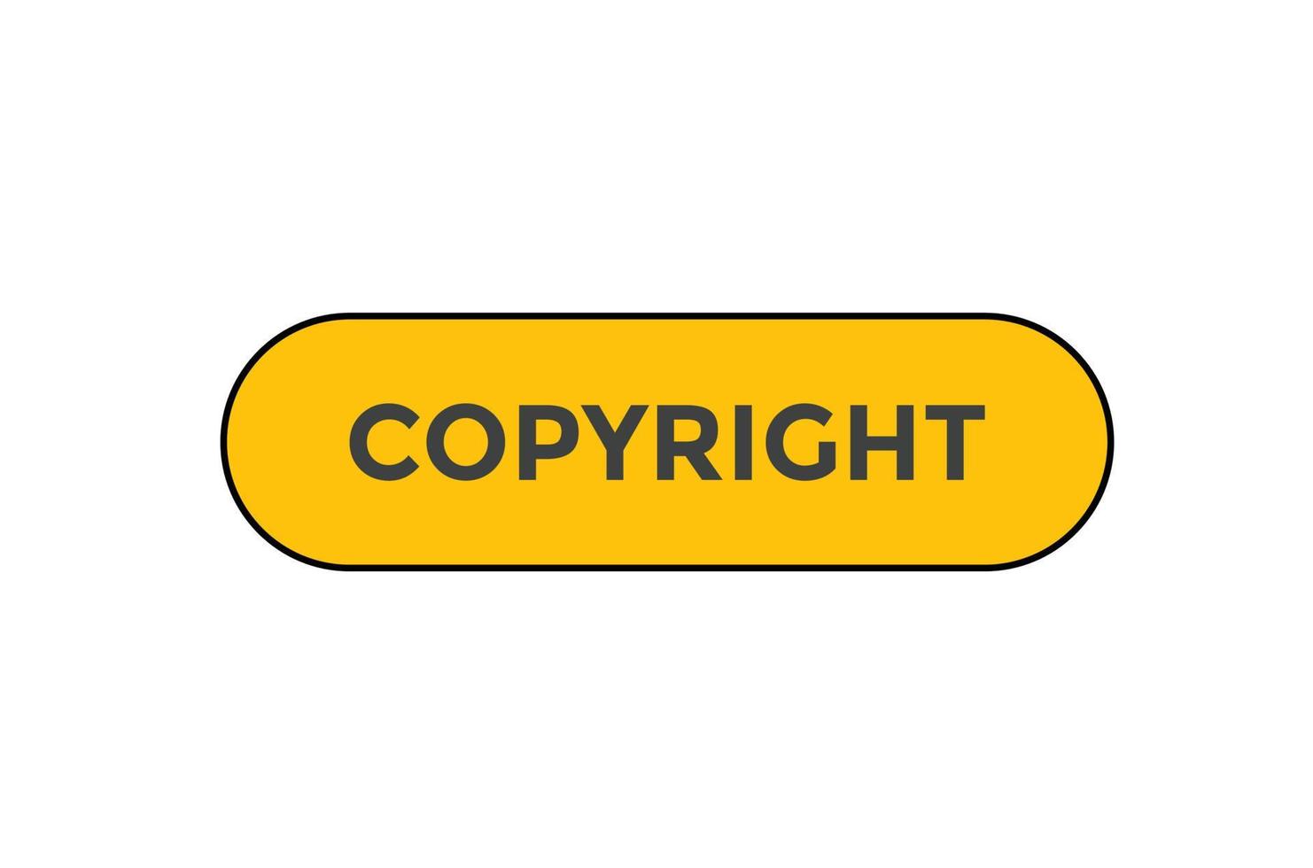 Copyright button web banner templates. Vector Illustration 17055658
