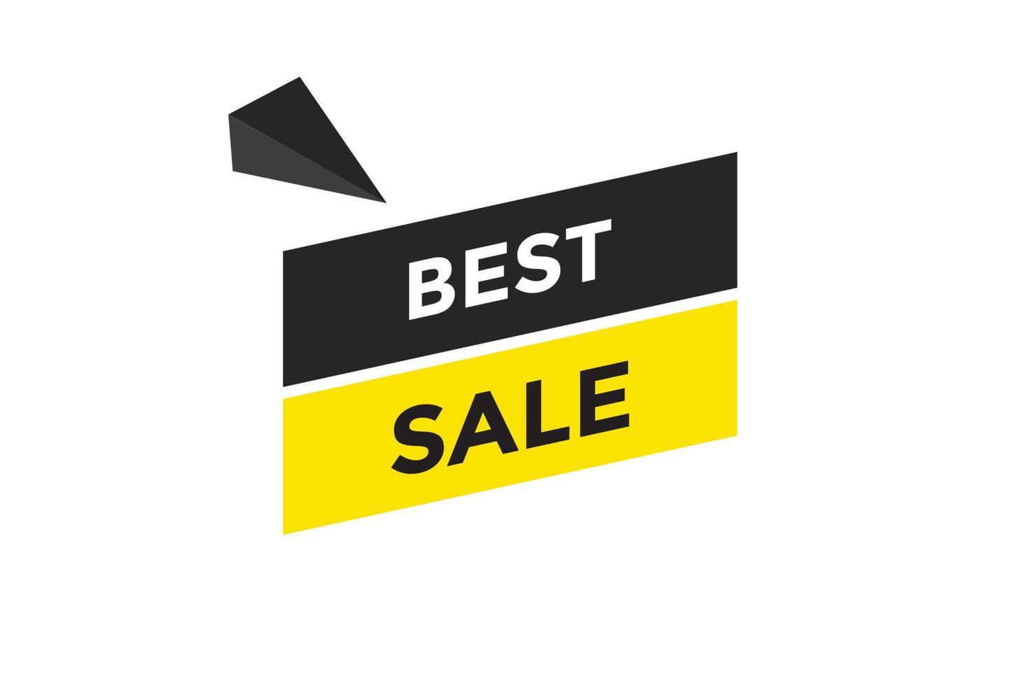 Best sale button web banner templates. Vector Illustration