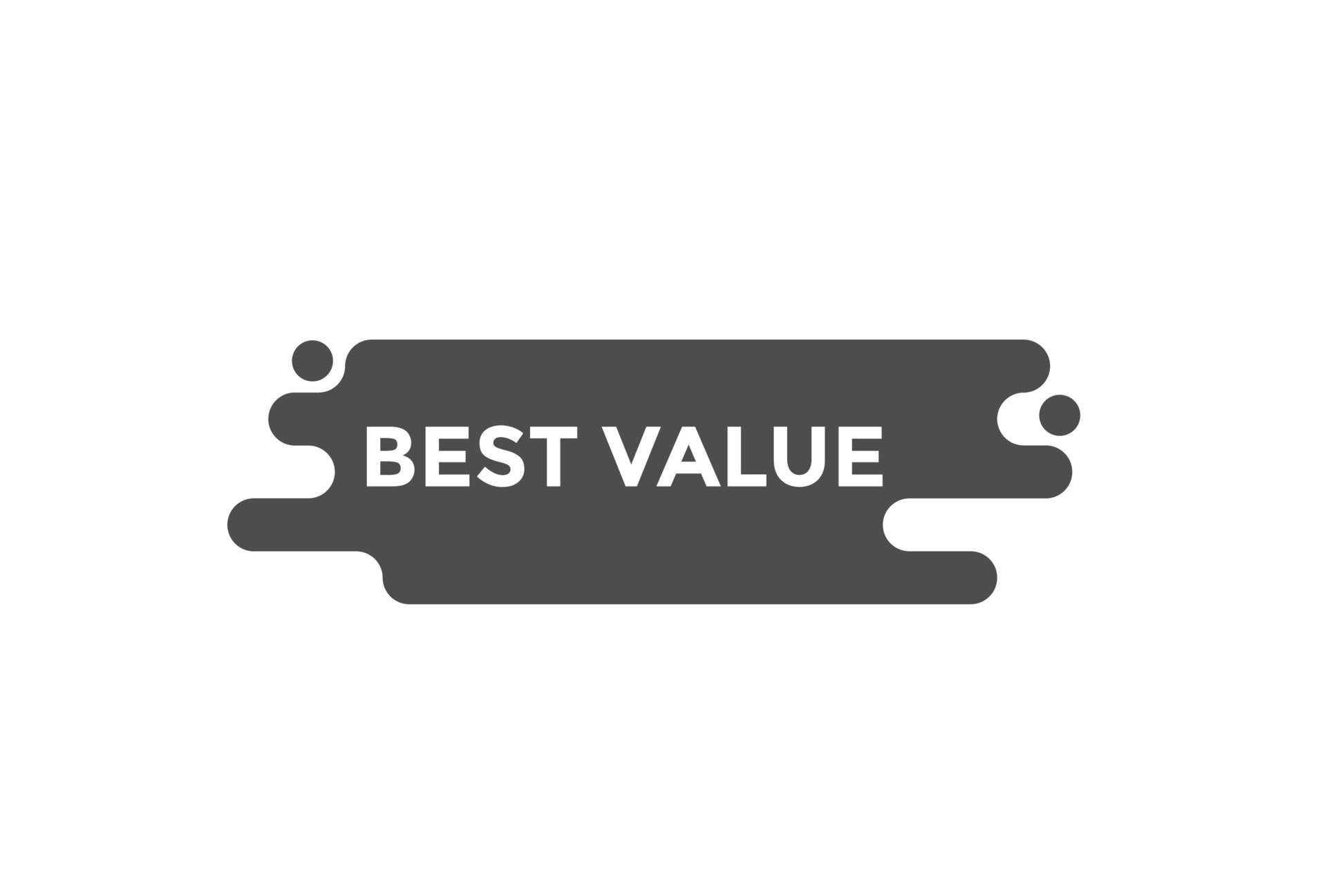 Best value button web banner templates. Vector Illustration 17055876